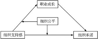 组织支持感与组织承诺——基于职业成长与组织公平的研究