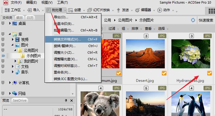 acdsee怎么编辑图片