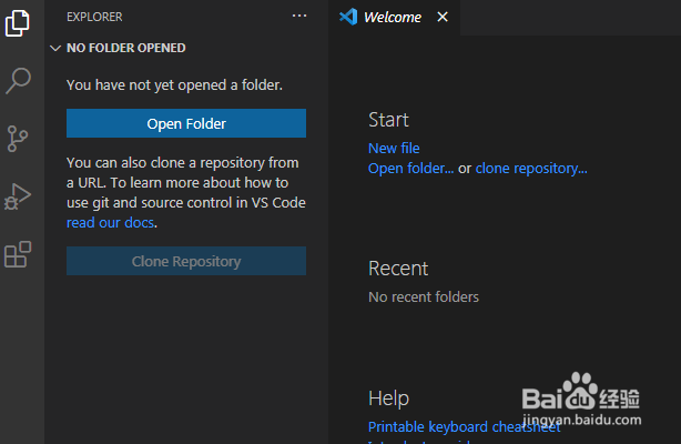 Visual Studio Code怎么设置不显示数字